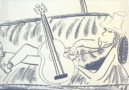 Guitarist by Tim Cole