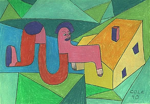 House In The Hills by Tim Cole